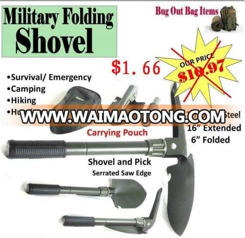 Survival Emergency-Camping & Hiking- Tempered Steel 16