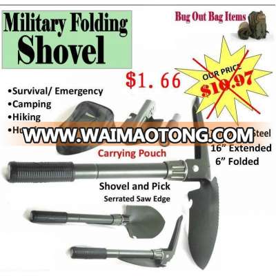 Survival Emergency-Camping & Hiking- Tempered Steel 16