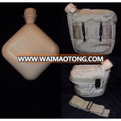 Desert Tan Cover Carry Strap & Alice Clips Hydrationmilitary 2qt Canteen W/ Desert Tan Cover Carry Strap & Alice Clips Hydration/Military 2qt Canteen