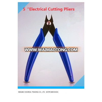 Electrical Cutting Pliers Jewelry Wire Flush Cable Cutter Side Snips 5" 18 AWG